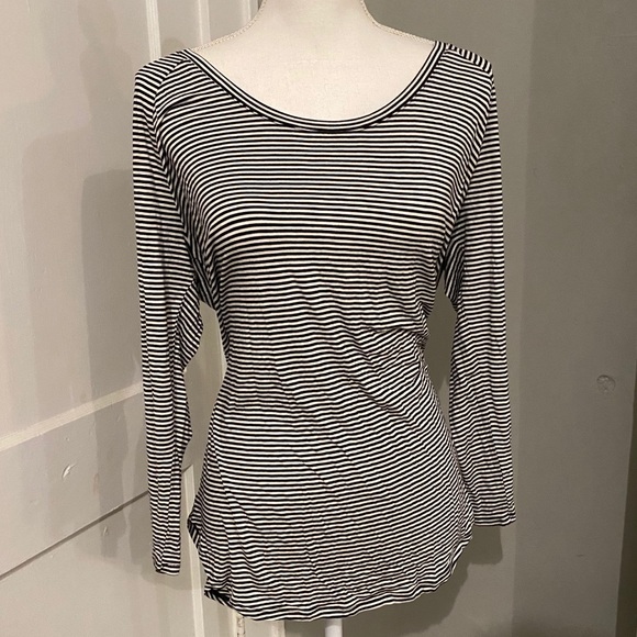 a.n.a Tops - a.n.a Striped Shirt